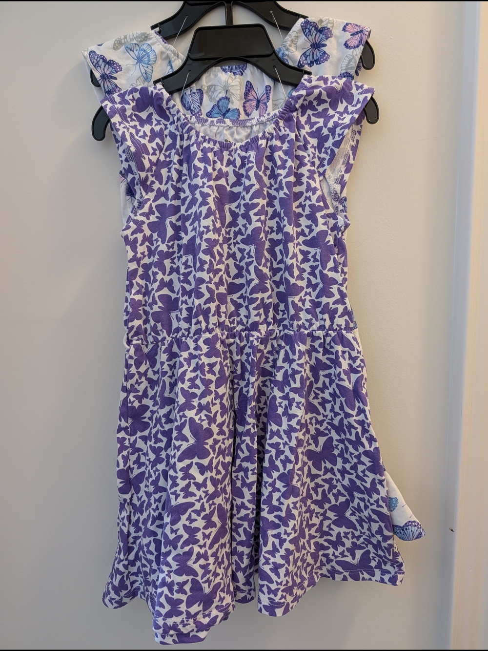 2/$25 Pekkle Butterfly Cotton Dress Set – 2 Pack – Girls Size 4 NWT
